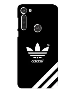 Чохол для Motorola MOTO G8 з картинкою «Adidas з діагональними смугами»
