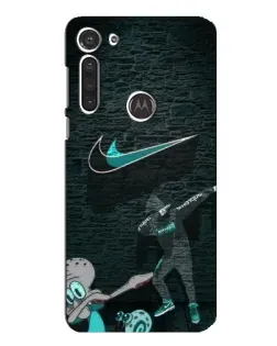 Чохол для Motorola MOTO G8 з картинкою «Спортивний арт Nike» Чохол для Motorola MOTO G8 з картинкою «Спортивний арт Nike»