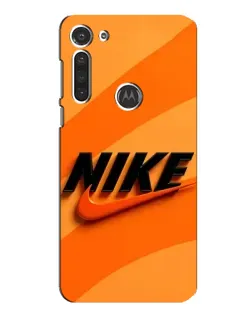 Чохол для Motorola MOTO G8 з картинкою «Помаранчевий драйв Nike» Чохол для Motorola MOTO G8 з картинкою «Помаранчевий драйв Nike»