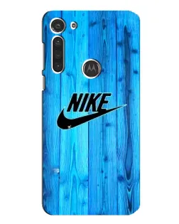 Чехол для Motorola MOTO G8 с картинкой «Голубое дерево Nike»