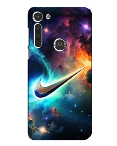 Чехол для Motorola MOTO G8 с картинкой «Космический Nike Swoosh» Чехол для Motorola MOTO G8 с картинкой «Космический Nike Swoosh»