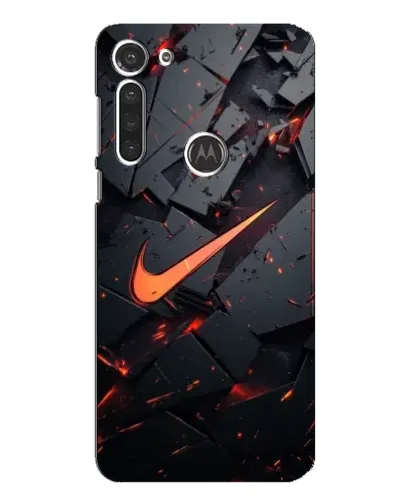 Чехол для Motorola MOTO G8 с картинкой «Nike — эффект разломов» Чехол для Motorola MOTO G8 с картинкой «Nike — эффект разломов»
