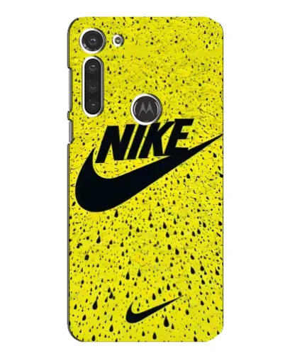 Чехол для Motorola MOTO G8 с картинкой «Желтый текстурный Nike» Чехол для Motorola MOTO G8 с картинкой «Желтый текстурный Nike»