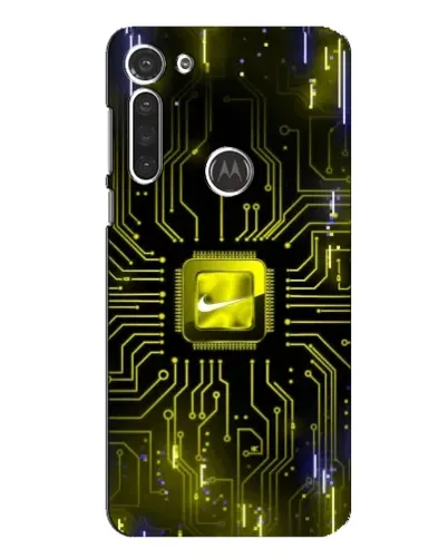 Чехол для Motorola MOTO G8 с картинкой «Nike — золотая искра» Чехол для Motorola MOTO G8 с картинкой «Nike — золотая искра»