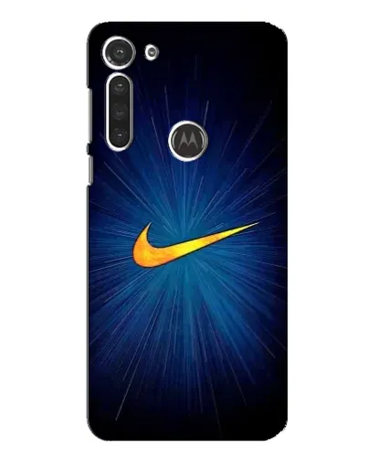 Чохол для Motorola MOTO G8 з картинкою «Синій пульс Nike» Чохол для Motorola MOTO G8 з картинкою «Синій пульс Nike»