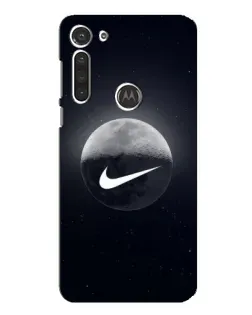 Чохол для Motorola MOTO G8 з картинкою «Nike у стилі графіті»