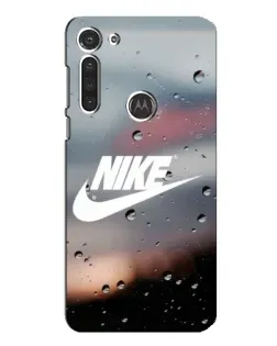 Чохол для Motorola MOTO G8 з картинкою «Nike у стилі ретро»