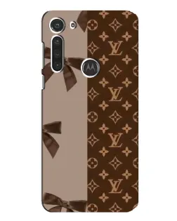 Чохол для Motorola MOTO G8 з картинкою «Louis Vuitton — банти»