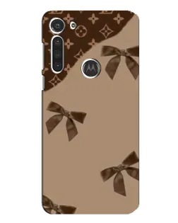 Чохол для Motorola MOTO G8 з картинкою «LV — кавовий атлас»