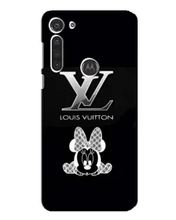 Чохол для Motorola MOTO G8 з картинкою «LV та Мінні Маус»