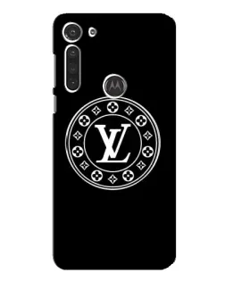 Чохол для Motorola MOTO G8 з картинкою «LV — печатка стилю»