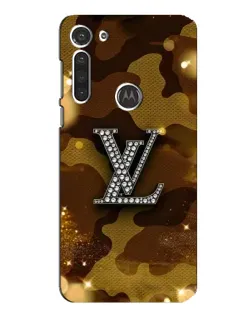 Чохол для Motorola MOTO G8 з картинкою «Камуфляжний Louis Vuitton»