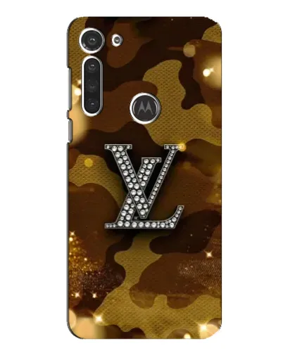 Чохол для Motorola MOTO G8 з картинкою «Камуфляжний Louis Vuitton»