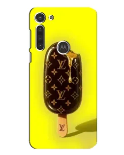 Чохол для Motorola MOTO G8 з картинкою «Морозиво від LV»