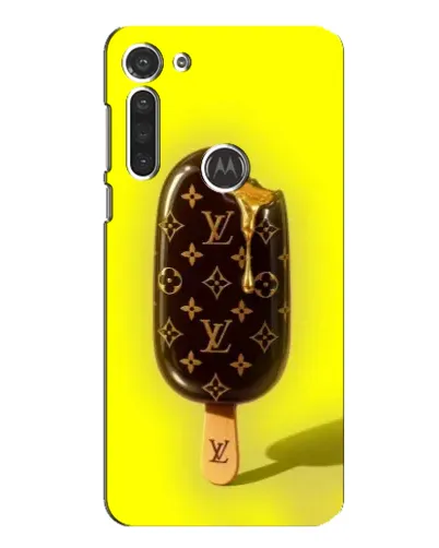 Чохол для Motorola MOTO G8 з картинкою «Морозиво від LV»