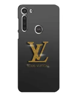 Чохол для Motorola MOTO G8 з картинкою «Градієнт Louis Vuitton»