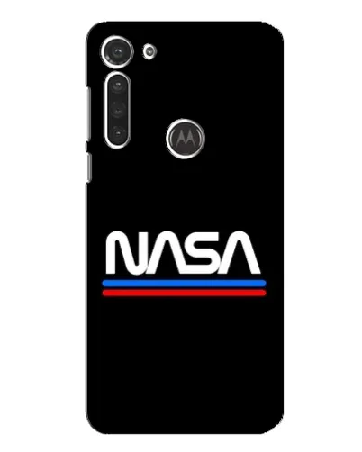 Чехол для Motorola MOTO G8 с картинкой «NASA — классика Red Blue» Чехол для Motorola MOTO G8 с картинкой «NASA — классика Red Blue»