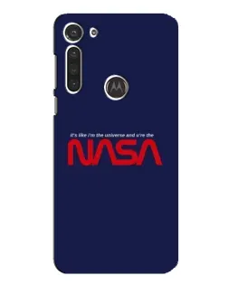 Чехол для Motorola MOTO G8 с картинкой «NASA — глубокий космос»