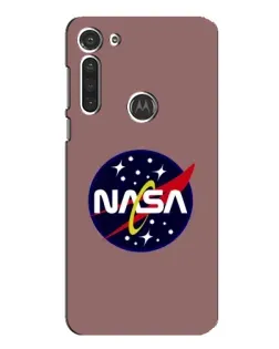 Чехол для Motorola MOTO G8 с картинкой «NASA — ретро космос»