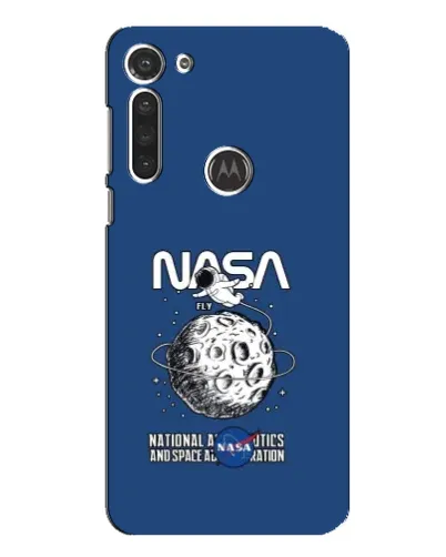 Чехол для Motorola MOTO G8 с картинкой «NASA — лунная миссия» Чехол для Motorola MOTO G8 с картинкой «NASA — лунная миссия»