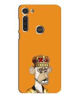 Чохол для Motorola MOTO G8 з картинкою «Золота мавпа Bored Ape» Чохол для Motorola MOTO G8 з картинкою «Золота мавпа Bored Ape»