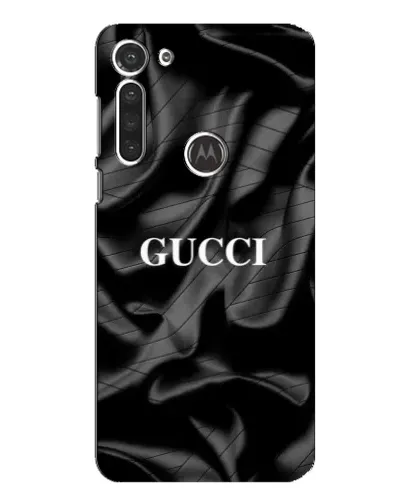 Чехол для Motorola MOTO G8 с картинкой «Gucci — шелковые волны»