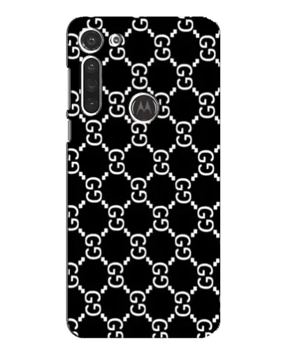 Чехол для Motorola MOTO G8 с картинкой «Gucci — сетчатый паттерн»
