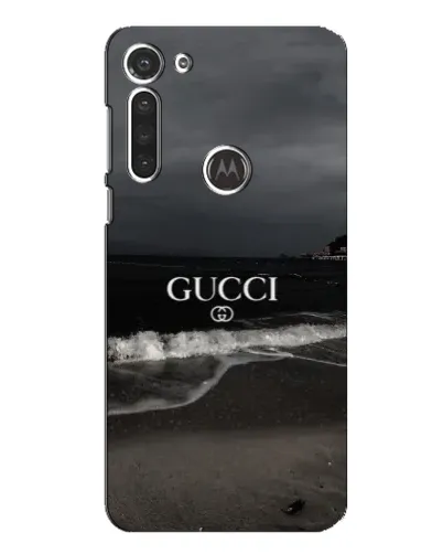 Чехол для Motorola MOTO G8 с картинкой «Gucci — морской прибой»