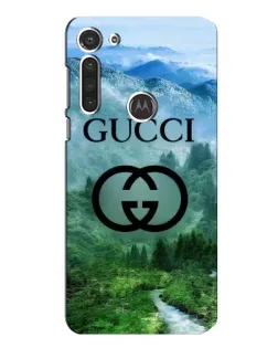 Чехол для Motorola MOTO G8 с картинкой «Gucci — горный пейзаж» Чехол для Motorola MOTO G8 с картинкой «Gucci — горный пейзаж»