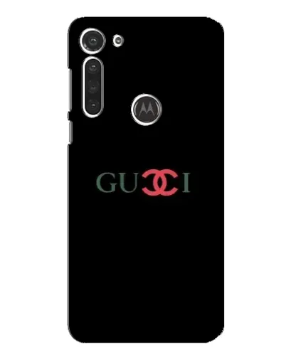 Чехол для Motorola MOTO G8 с картинкой «Gucci — красный градиент»