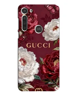 Чехол для Motorola MOTO G8 с картинкой «Gucci — бордовые розы» Чехол для Motorola MOTO G8 с картинкой «Gucci — бордовые розы»