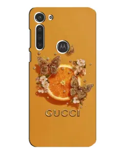 Чехол для Motorola MOTO G8 с картинкой «Gucci — золотые бабочки» Чехол для Motorola MOTO G8 с картинкой «Gucci — золотые бабочки»