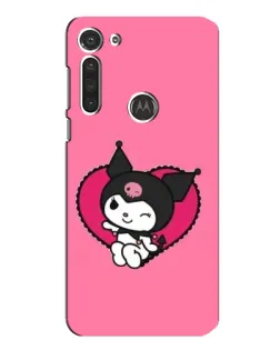 Чехол для Motorola MOTO G8 с картинкой «Kuromi — любовь в сердце» Чехол для Motorola MOTO G8 с картинкой «Kuromi — любовь в сердце»