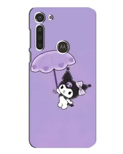 Чехол для Motorola MOTO G8 с картинкой «Kuromi с зонтиком» Чехол для Motorola MOTO G8 с картинкой «Kuromi с зонтиком»
