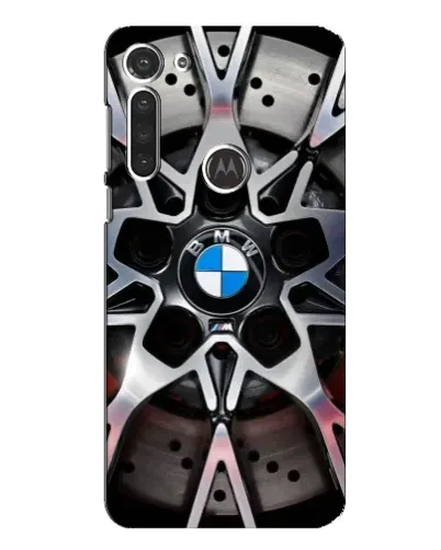 Чехол для Motorola MOTO G8 с картинкой «BMW — деталь диска»