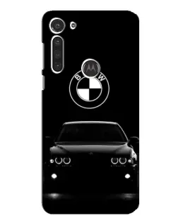 Чехол для Motorola MOTO G8 с картинкой «BMW — взгляд из темноты»