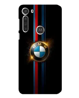 Чехол для Motorola MOTO G8 с картинкой «BMW M-Power неон»