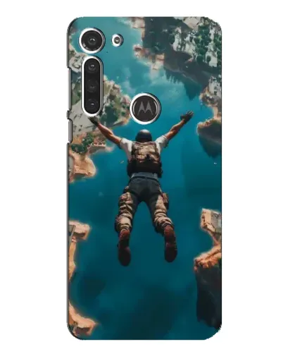 Чохол для Motorola MOTO G8 з картинкою «PUBG — вільне падіння»