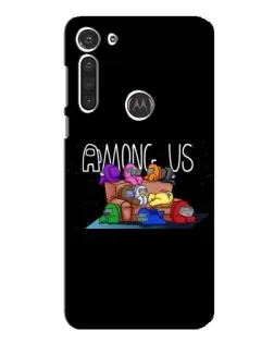 Чохол для Motorola MOTO G8 з картинкою «Логотип Among Us» Чохол для Motorola MOTO G8 з картинкою «Логотип Among Us»