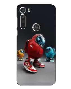 Чохол для Motorola MOTO G8 з картинкою «Among Us — 3D стиль»