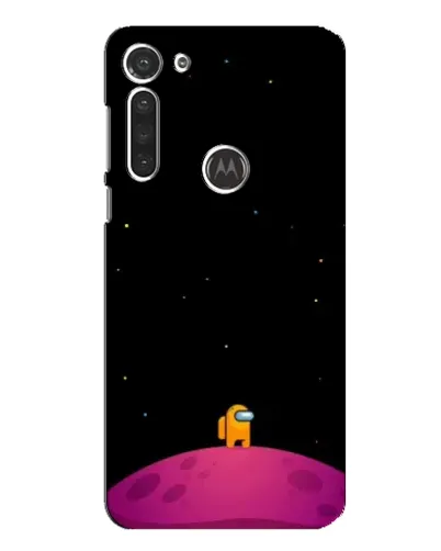 Чехол для Motorola MOTO G8 с картинкой «Одинокий герой на планете» Чехол для Motorola MOTO G8 с картинкой «Одинокий герой на планете»