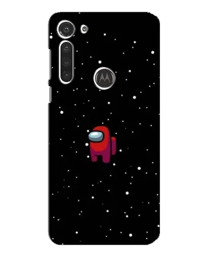 Чехол для Motorola MOTO G8 с картинкой «Красный Among Us» Чехол для Motorola MOTO G8 с картинкой «Красный Among Us»