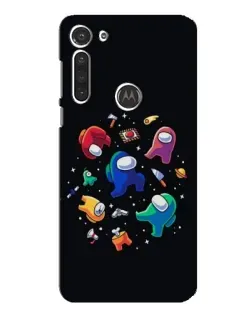 Чехол для Motorola MOTO G8 с картинкой «Among Us космос»