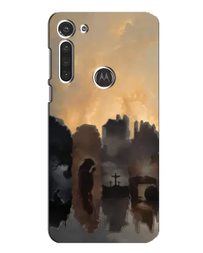 Чехол для Motorola MOTO G8 с картинкой «Дорога к вере»