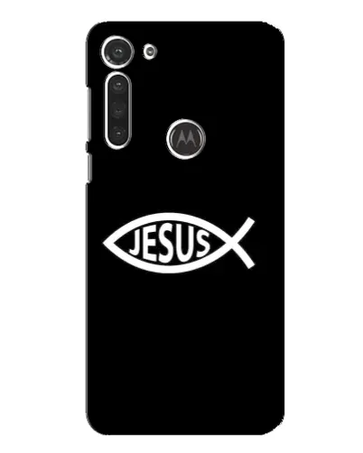 Чехол для Motorola MOTO G8 с картинкой «Классический Jesus»