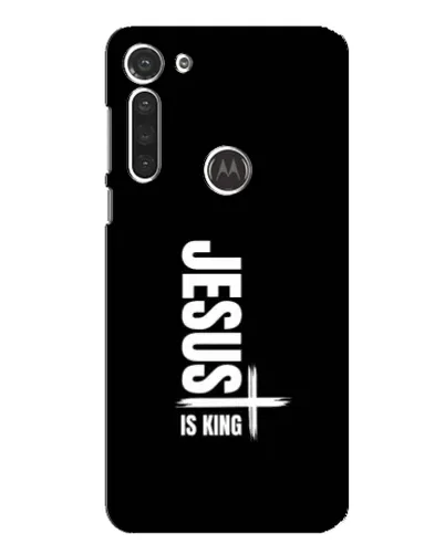 Чехол для Motorola MOTO G8 с картинкой «Вертикаль веры Jesus»