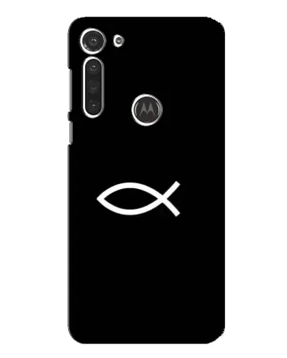 Чохол для Motorola MOTO G8 з картинкою «Символ риби Jesus» Чохол для Motorola MOTO G8 з картинкою «Символ риби Jesus»