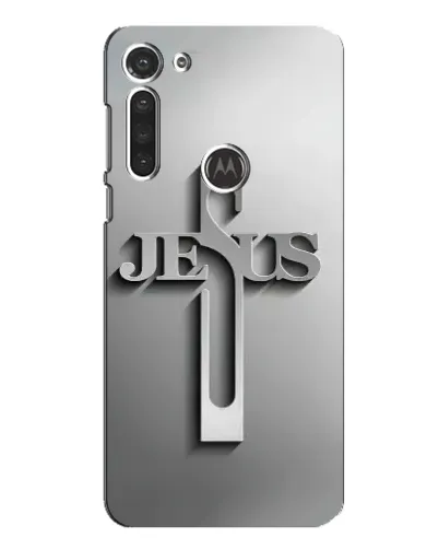 Чохол для Motorola MOTO G8 з картинкою «Металевий хрест Jesus» Чохол для Motorola MOTO G8 з картинкою «Металевий хрест Jesus»