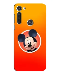 Чохол для Motorola MOTO G8 з картинкою «Mickey в колі»