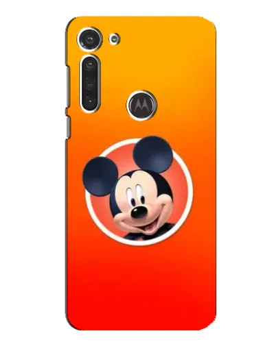 Чохол для Motorola MOTO G8 з картинкою «Mickey в колі»